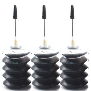3X tinta de recarga de tinte negra para cartuchos de impresora Epson tinta solo 3x negra - Imagen 1 de 3
