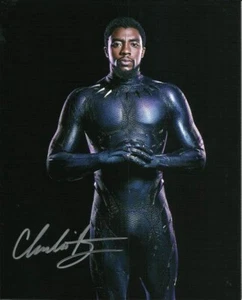 Chadwick Boseman Black Panther HANDSIGNIERTES signed 8x10 Foto *REPRINT* - Bild 1 von 1