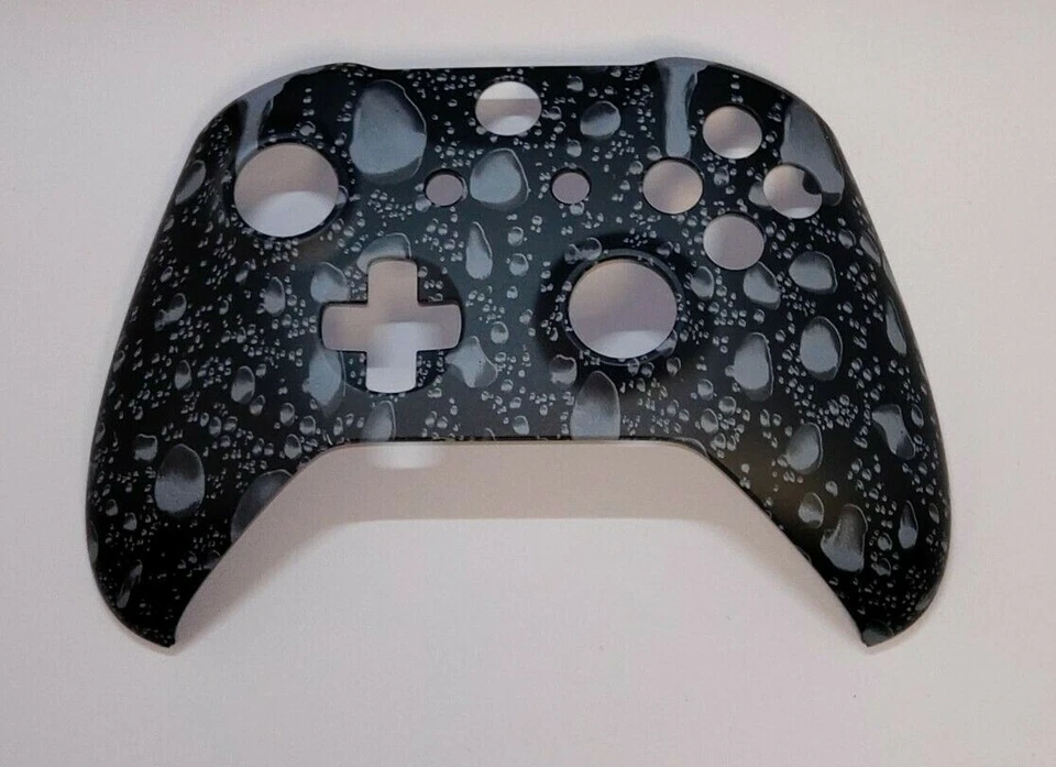 Custom Xbox One S Controller "Raindrops" Front Shell - Image 1 of 1