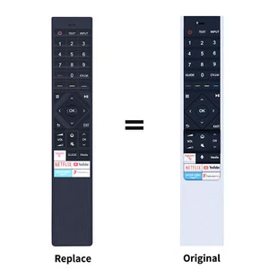 Mando a distancia de reemplazo ERF6B64H para Hisense Smart QLED ULED UHD TV 100L5FT 55U8QFT - Imagen 1 de 8