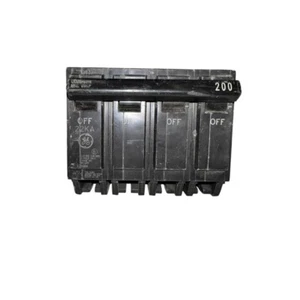 GE THQMV200 Circuit Breaker 200AMP 120/240V 22KA - Picture 1 of 6