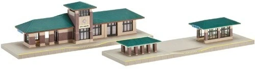 N Scale KATO 31-650 North American Suburban Station - Image 1 of 1