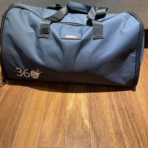 Borsone da viaggio mezza giornata 360 borsa indumenti blu vacanza vacanza trasporto - Foto 1 di 13