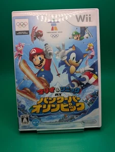 Mario & Sonic at the Olympic Winter Games Nintendo Wii Japanese Import Game Lot - Picture 1 of 4