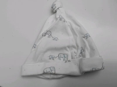 Next Baby Unisex  Hat First Size Animal Print White 🟣 - Image 1 of 2