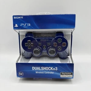 Sony PS3 DualShock 3 Wireless Controller – Metallic Blue – Brand New Sealed RARE - Picture 1 of 16