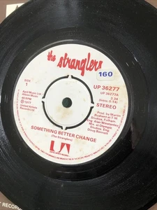 THE STRANGLERS - SOMETHING BETTER CHANGE STRAIGHTEN OUT : SIDE 1 - SIDE A - RARE - Picture 1 of 2
