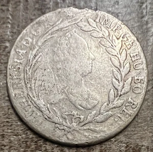 Österreich 1765 20 Kreuzer .583 Silbermünze - Bild 1 von 2
