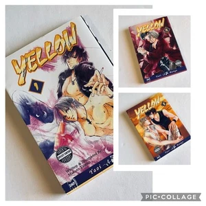 Yellow By Makoto Tateno Volumes 1, 3, 4 English Yaoi Manga OOP Boys Love - Bild 1 von 11