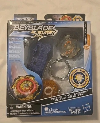 Hasbro ~Beyblade Burst~ Evolution Rip Fire Starter Pack ROKTAVOR R2 2017 ¡NUEVO! Foto 1 de 4