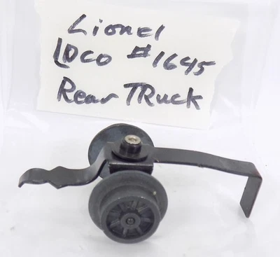 O or O-27 / LIONEL / DIESEL LOCOMOTIVE #1645 / REAR TRUCK / WHEELS / PARTS - Image 1 of 4
