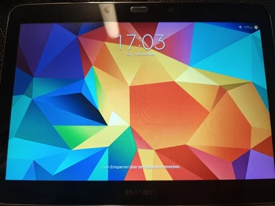 Samsung Galaxy Tab 4 SM-T530 25,7 cm (10,1 Zoll), 16GB, WLAN Tablet - Schwarz - Bild 1 von 4