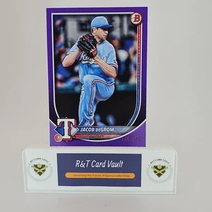 2025 Bowma #28 Jacob deGrom Purple Border #/250 - Picture 1 of 2