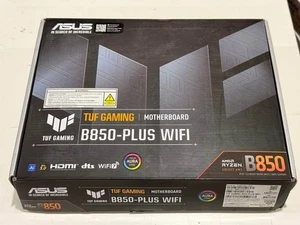 ASUS TUF GAMING B850-PLUS WIFI AMD AM5 B850 ATX Motherboard NEW OPEN BOX - Picture 1 of 4