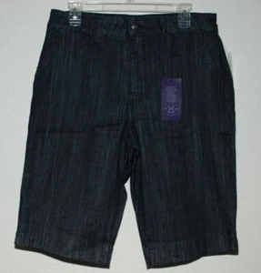 NYDJ LIFT TUCK SHORTS IN BLAU Größe 12 Stil 7426RHL NEU - Bild 1 von 2