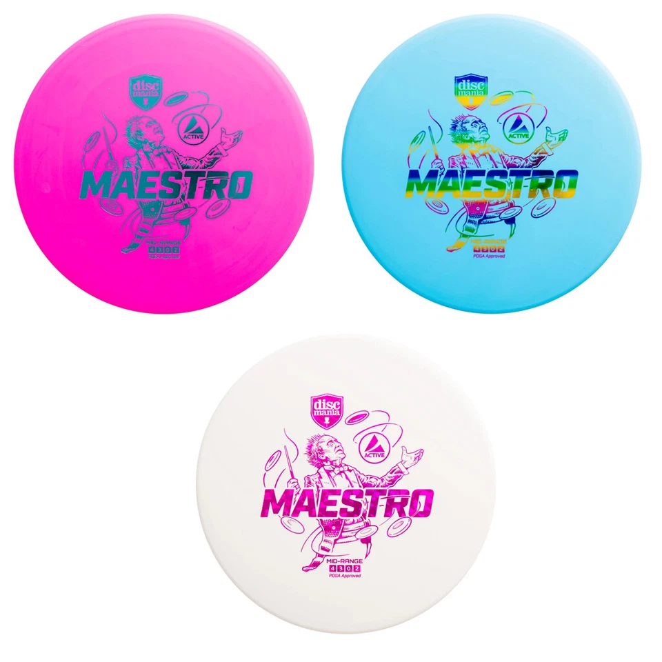 Discmania Disc Golf Maestro Midrange Disc Active - Choose Color/Size - Image 1 of 1