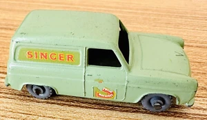 1950s Matchbox by Lesney England #59 - Singer Ford Thames Van-Grey Wheel - Picture 1 of 6
