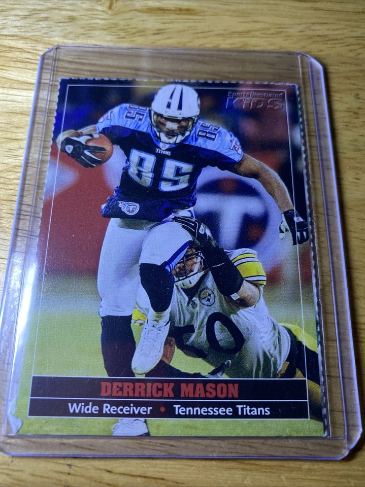 SI For Kids Derrick Mason Tennesee Titans NFL #421. Excellent Conditions 🏈🏈🏈 - Image 1 of 2