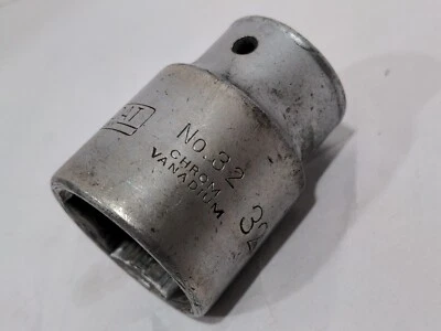 Enchufe vintage Dowidat cromo-vanadio 32 mm 3/4 unidades 6 puntos hecho en Alemania Foto 1 de 4