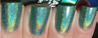 Layla Emerald Divine green holographic nail polish 10ml new Boho