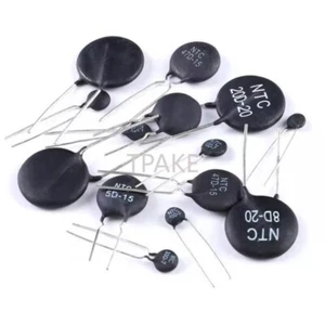 NTC Thermistor 1.3/1.5/2.5/6/8D/10/12/16/20D/47D-5 7 9 11 13 15 20 25 Resistor - Bild 1 von 3