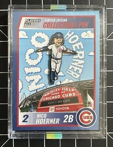 2024 Chicago Cubs Nico Hoerner Limited Edition Pin Brand New - Picture 1 of 2