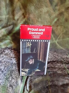 1972 Proud And Damned / Chuck Connors,Jose Greco  (VHS 1986)  - GREAT CONDITION - Picture 1 of 8