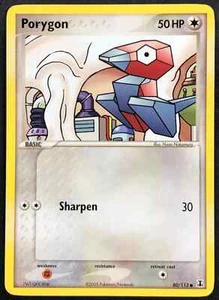 Pokémon TCG - Delta Species - Porygon 80/113 EXC BUY 2 CARDS GET 1 FREE!! - Picture 1 of 1