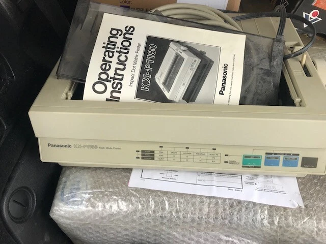 Panasonic KX-P1180  Standard Multi Mode Dot Matrix invoice Printer - Image 1 of 3