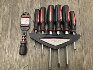 Napa Evercraft Screwdriver Slotted Phillips Flat Head Driver Stubby Lot Set Tool - Picture 1 of 13