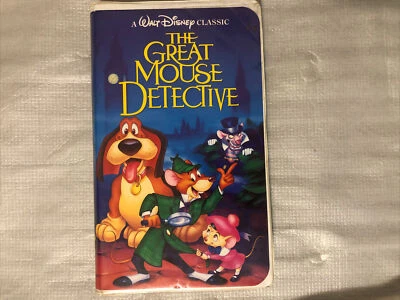 Rare Disney Black Diamond The Great Mouse Detective Classic VHS - Image 1 of 4
