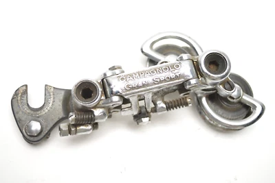 CAMPAGNOLO GRAN SPORT ROAD BICYCLE HANGER TYPE SHORT CAGE REAR DERAILLEUR - Image 1 of 4