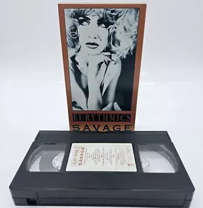 Eurythmics Savage The Video Album VHS Kassette Band 1988 - Bild 1 von 4