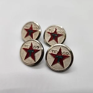Menge 4 Vintage Texaco Service Attendant Hemd Knöpfe N.S Meyer Inc New York - Bild 1 von 15