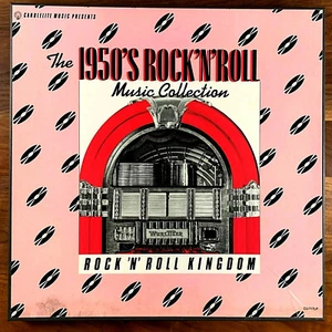 ROCK 'N' ROLL KINGDOM, 1950's, (SOME RARE TRAX), 3-DISC BOX SET, VINYL 1983 - Picture 1 of 7