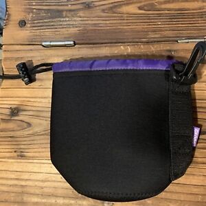 Lens Pouch - CADeN Lens Bag Purple Pouch Soft Inside Drawstring Hanging Clip