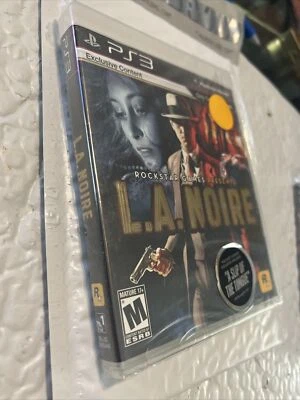 L.A. Noire (Rockstar Games Presents) Walmart Launch Exclusive Edition rip seal - Image 1 of 4