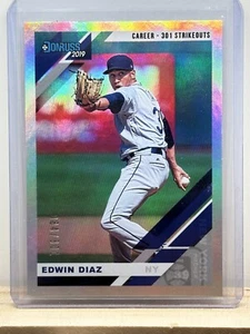 2019 Panini Donruss - Edwin Diaz #85 Career Stat Line /301 - Picture 1 of 2