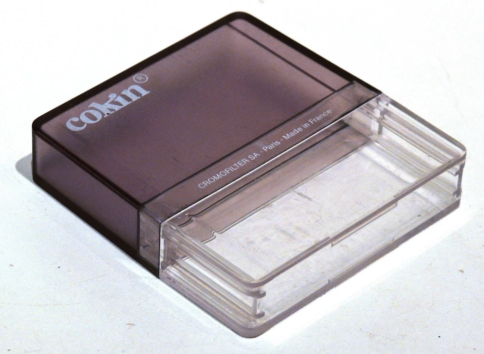 COKIN 'A' SERIES 75mm SQUARE FILTER A 5 COEF. x 2.5 SEPIA - Image 1 of 1