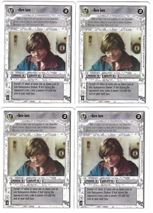 Beru Lars x4  8/10 LP+ Decipher Star Wars CCG Premiere Unlimited SWCCG LPUBL-02 - Picture 1 of 1