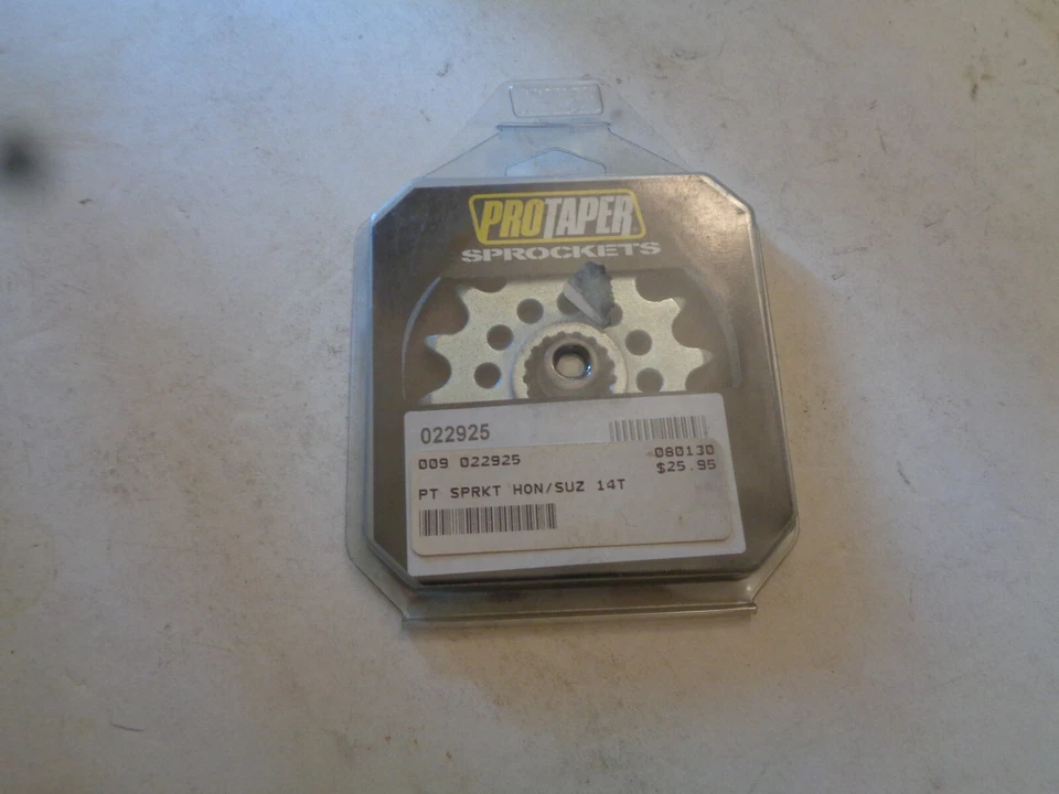  Передняя звездочка Honda 04-05 CRF250, 02-05 CRF450 Suzuki 05-RMZ450 Pro конус 14T - Изображение 1 из 1