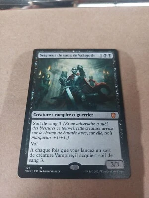 MTG NM Bloodlord of Vaasgoth [Commander 2017] French Mythic  - Image 1 of 2