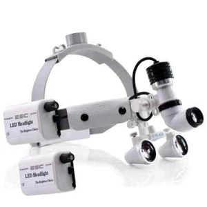 ESC Medicams Dental ENT chirurgischer Scheinwerfer mit 3,5x Lupe und 10W LED Scheinwerfer - Bild 1 von 7