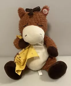 Peluche Sello Heunec Sleepyheads Snoozer Marrón Hablando Poni Caballo Con Manta - Imagen 1 de 3