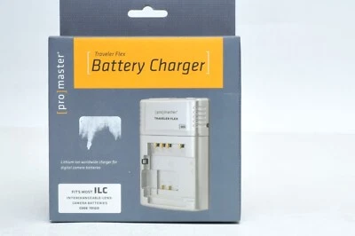 Cargador flexible Promaster Traveler para baterías de cámara con lentes intercambiables Foto 1 de 2