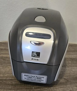 Impresora térmica de tarjetas de identificación de una cara Zebra P110i SIN PROBAR- - Imagen 1 de 10