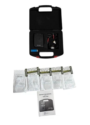 Tens 3000 Analog Unit (5) Electrode Pads & 9V Battery - Image 1 of 3