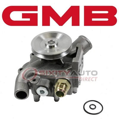 GMB Water Pump for 1997-2002 GMC T7500 6.6L 7.2L L6 - Coolant Antifreeze tm Foto 1 de 4