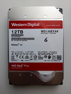 Western Digital Red Plus 12TB  - WD120EFBX - Image 1 of 2