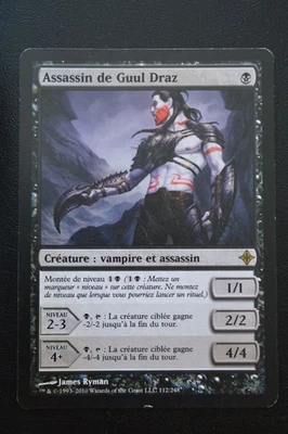 Magic The Gathering MTG GUUL DRAZ ASSASSIN FRENCH Rise of the Eldrazi MP Played - Image 1 of 2